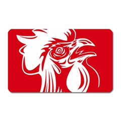 Cock Logo Emblem Symbol France Magnet (rectangular) by Simbadda