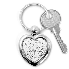 Flock Birds Animals Flying Key Chains (heart)  by Simbadda