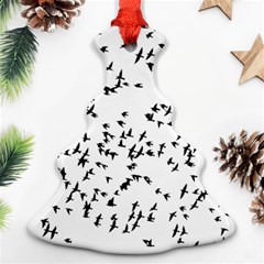 Flock Birds Animals Flying Ornament (Christmas Tree) 