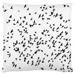 Flock Birds Animals Flying Large Cushion Case (Two Sides)