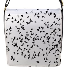 Flock Birds Animals Flying Flap Messenger Bag (S)