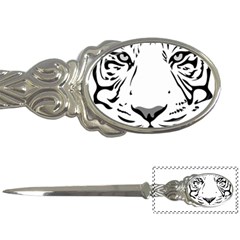 Tiger Pattern Animal Design Flat Letter Openers by Simbadda