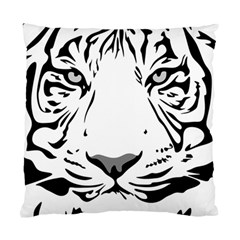 Tiger Pattern Animal Design Flat Standard Cushion Case (one Side) by Simbadda