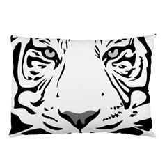 Tiger Pattern Animal Design Flat Pillow Case by Simbadda