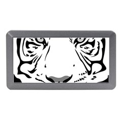 Tiger Pattern Animal Design Flat Memory Card Reader (mini) by Simbadda