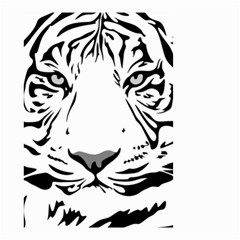 Tiger Pattern Animal Design Flat Small Garden Flag (two Sides) by Simbadda