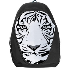 Tiger Pattern Animal Design Flat Backpack Bag by Simbadda