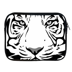 Tiger Pattern Animal Design Flat Apple Ipad 2/3/4 Zipper Cases by Simbadda