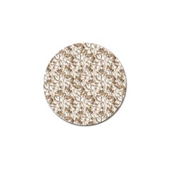 Leaves Texture Pattern Golf Ball Marker (4 Pack) by dflcprints