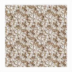 Leaves Texture Pattern Medium Glasses Cloth by dflcprints