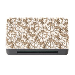 Leaves Texture Pattern Memory Card Reader With Cf by dflcprints