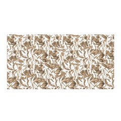 Leaves Texture Pattern Satin Wrap by dflcprints