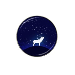 Design Painting Sky Moon Nature Hat Clip Ball Marker by Simbadda