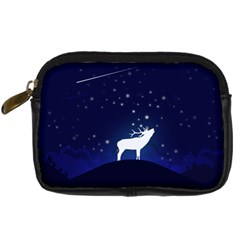 Design Painting Sky Moon Nature Digital Camera Cases by Simbadda