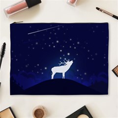 Design Painting Sky Moon Nature Cosmetic Bag (xl) by Simbadda