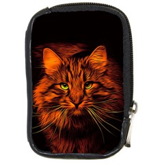 Cat Digiart Artistically Cute Compact Camera Cases by Simbadda