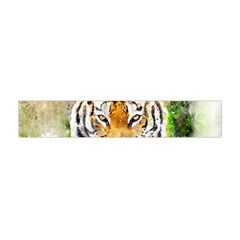 Tiger Watercolor Colorful Animal Flano Scarf (mini) by Simbadda