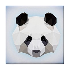 Background Show Graphic Art Panda Tile Coasters by Simbadda