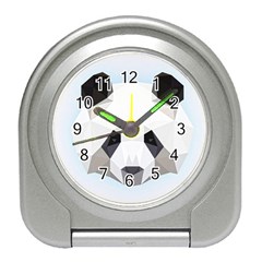 Background Show Graphic Art Panda Travel Alarm Clocks by Simbadda