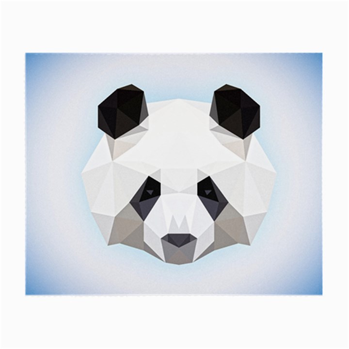 Background Show Graphic Art Panda Small Glasses Cloth