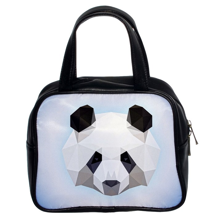 Background Show Graphic Art Panda Classic Handbags (2 Sides)