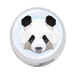 Background Show Graphic Art Panda 4-port Usb Hub (two Sides)  by Simbadda