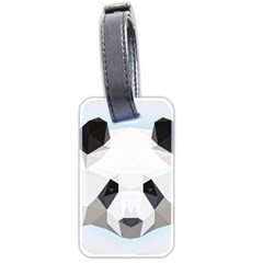 Background Show Graphic Art Panda Luggage Tags (two Sides) by Simbadda