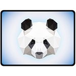 Background Show Graphic Art Panda Double Sided Fleece Blanket (Large)  80 x60  Blanket Front