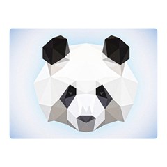 Background Show Graphic Art Panda Double Sided Flano Blanket (mini)  by Simbadda