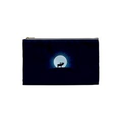 Moon Hirsch Wild Nature Antler Cosmetic Bag (small)  by Simbadda