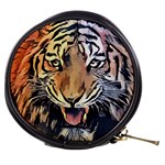 Tiger Animal Teeth Nature Design Mini Makeup Bags Front