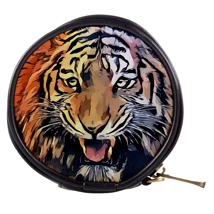 Tiger Animal Teeth Nature Design Mini Makeup Bags