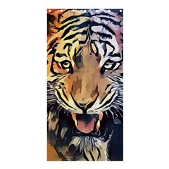 Tiger Animal Teeth Nature Design Shower Curtain 36  X 72  (stall) 