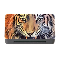 Tiger Animal Teeth Nature Design Memory Card Reader With Cf