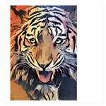 Tiger Animal Teeth Nature Design Large Garden Flag (Two Sides) Front