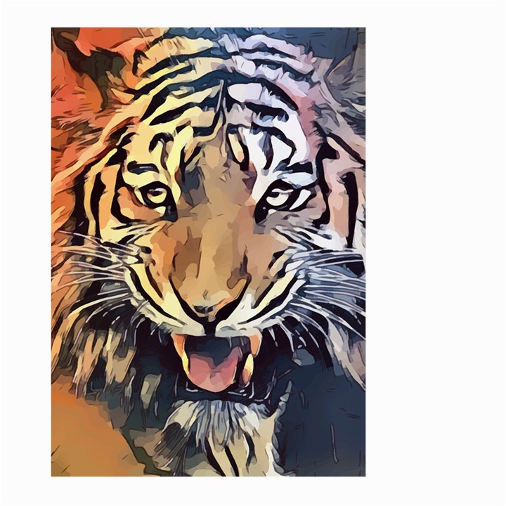 Tiger Animal Teeth Nature Design Large Garden Flag (Two Sides)