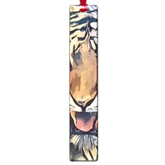 Tiger Animal Teeth Nature Design Large Book Marks by Simbadda