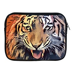 Tiger Animal Teeth Nature Design Apple Ipad 2/3/4 Zipper Cases by Simbadda