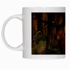 Mammal Nature Wood Tree Waters White Mugs by Simbadda