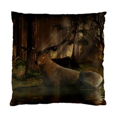 Mammal Nature Wood Tree Waters Standard Cushion Case (two Sides)