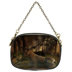 Mammal Nature Wood Tree Waters Chain Purses (two Sides)  by Simbadda