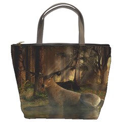 Mammal Nature Wood Tree Waters Bucket Bags by Simbadda