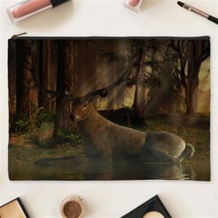 Mammal Nature Wood Tree Waters Cosmetic Bag (xxxl)  by Simbadda