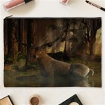 Mammal Nature Wood Tree Waters Cosmetic Bag (XXXL)  Front