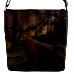 Mammal Nature Wood Tree Waters Flap Messenger Bag (s) by Simbadda