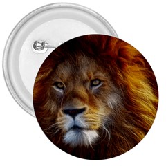 Fractalius Big Cat Animal 3  Buttons by Simbadda