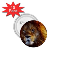 Fractalius Big Cat Animal 1 75  Buttons (10 Pack) by Simbadda