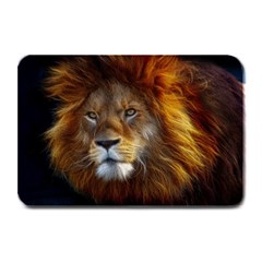 Fractalius Big Cat Animal Plate Mats by Simbadda