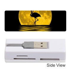 Moon Reflection Flamenco Animal Memory Card Reader (stick)  by Simbadda