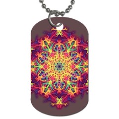 Joyful Living Dog Tag (two Sides) by aumaraspiritart